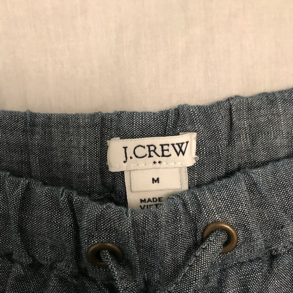 J Crew Factory - 3” chambray drawstring short - Picture 2 of 3